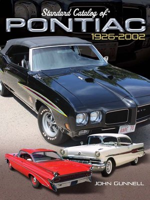 cover image of Standard Catalog of Pontiac, 1926-2002